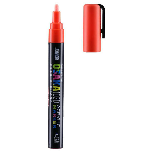 Picture of JUNIOR ACRYLIC MARKER 2MM BRIGHT RED